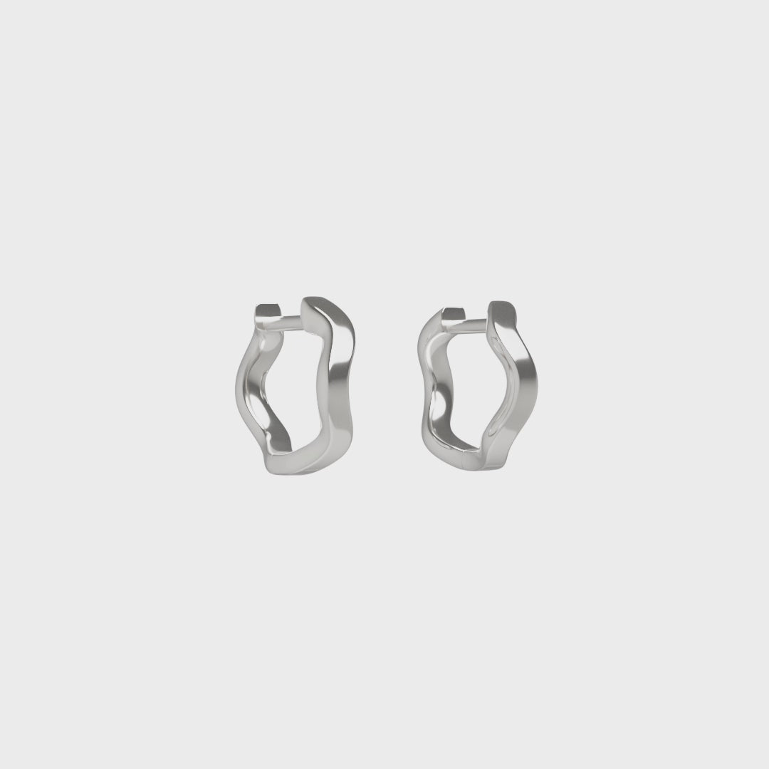 Vera Wave Huggies - Silver