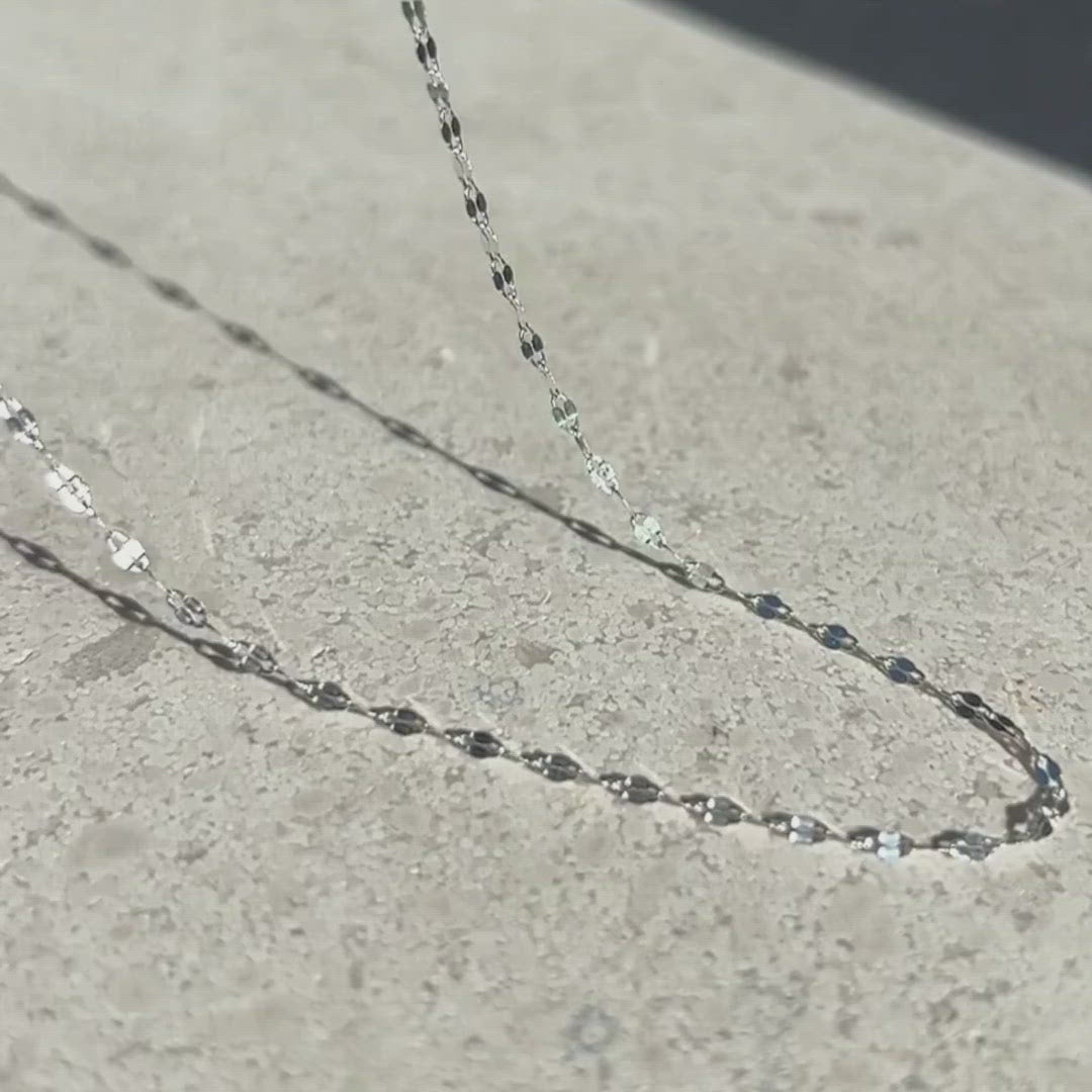Riviera Fine Necklace - Silver
