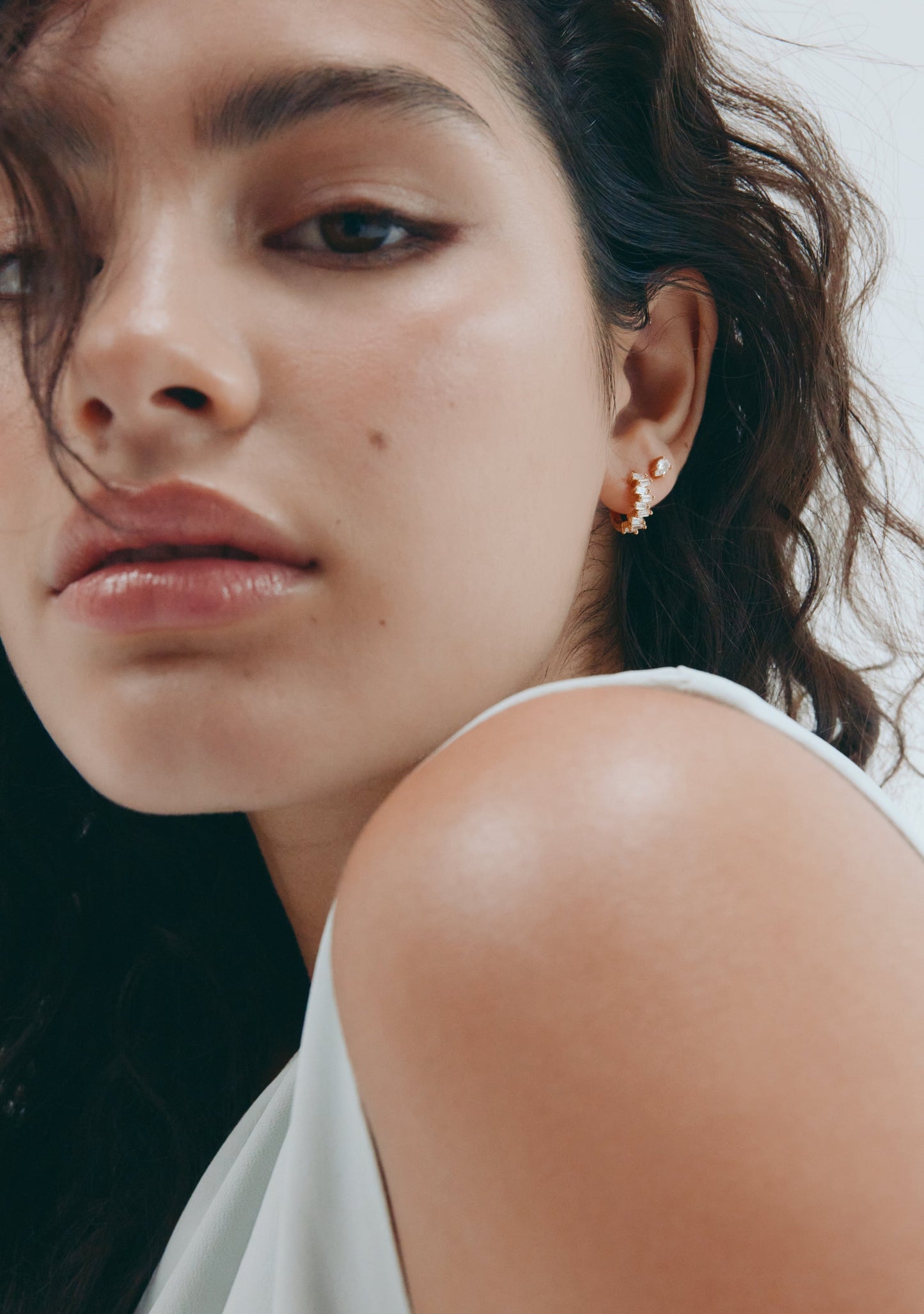 Valentine Flat Back Studs - Gold