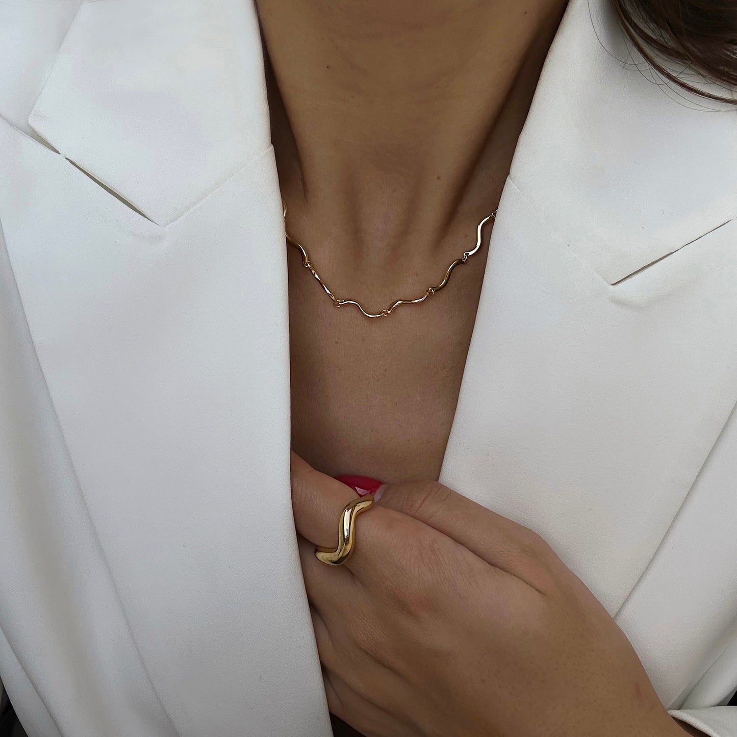 Del Mar Necklace - Gold
