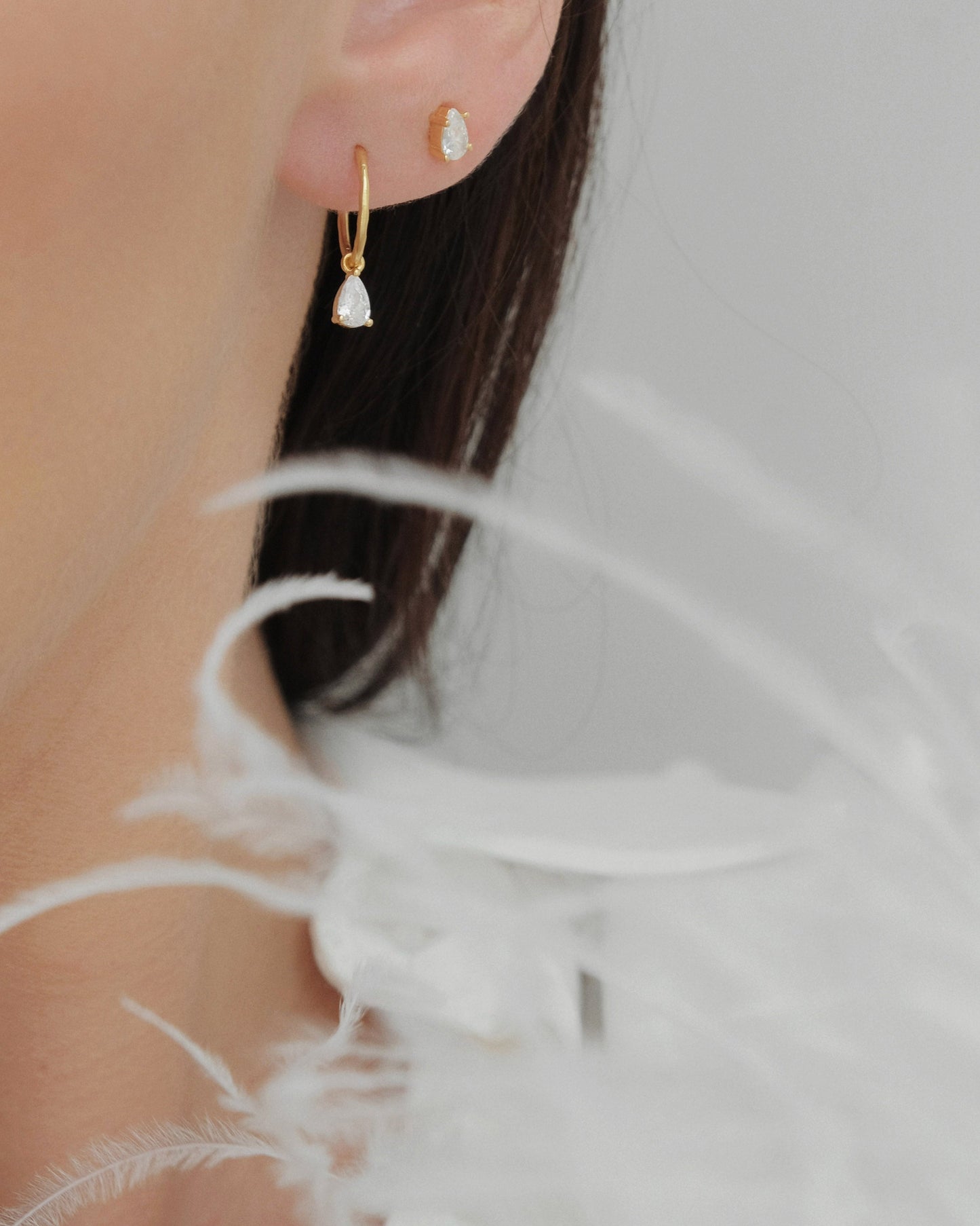 Valentine Studs - Gold