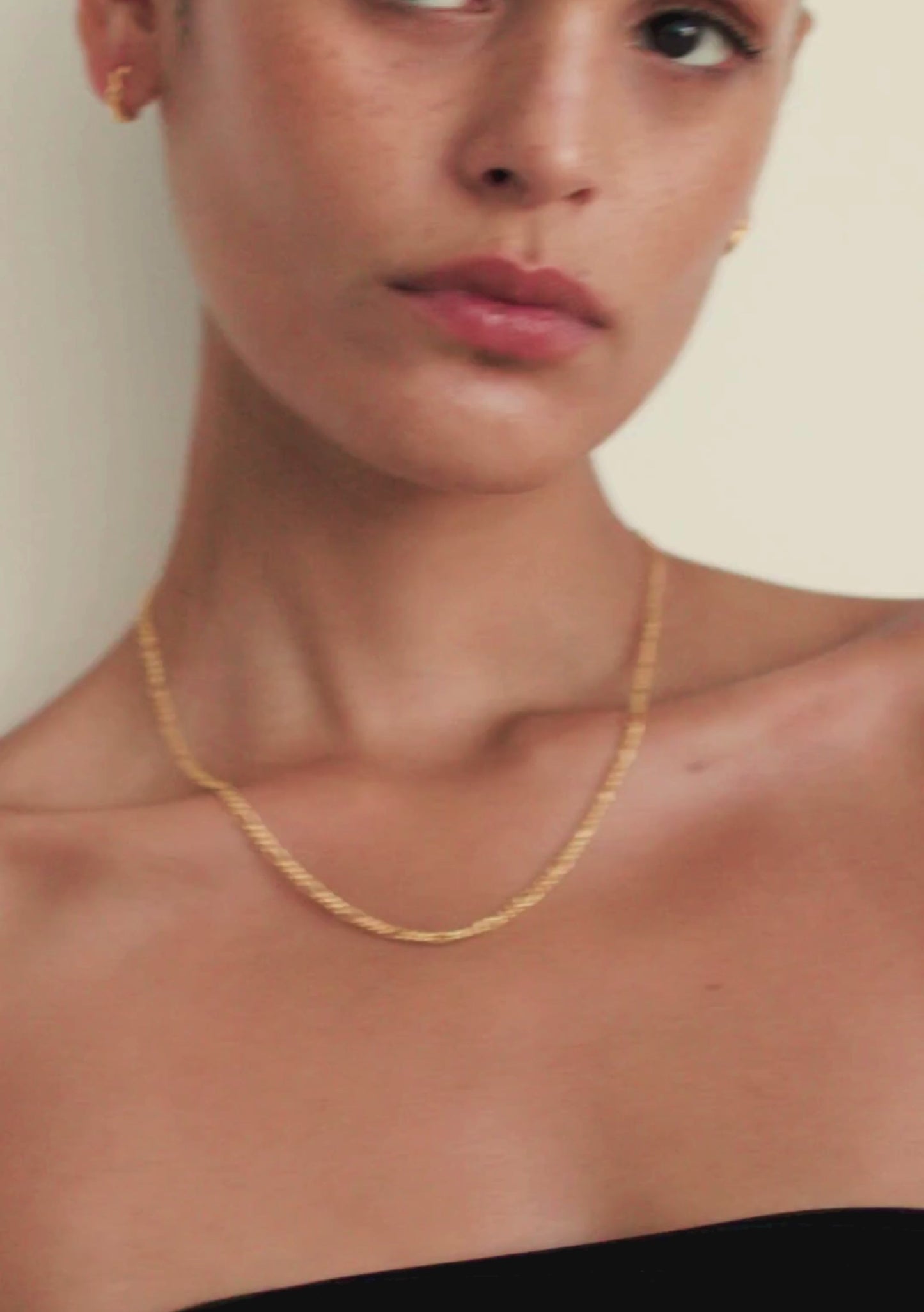 Figaro Chain Bracelet - Gold