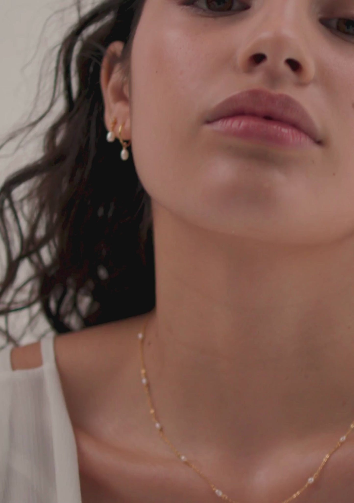Something Blue Necklace - Gold