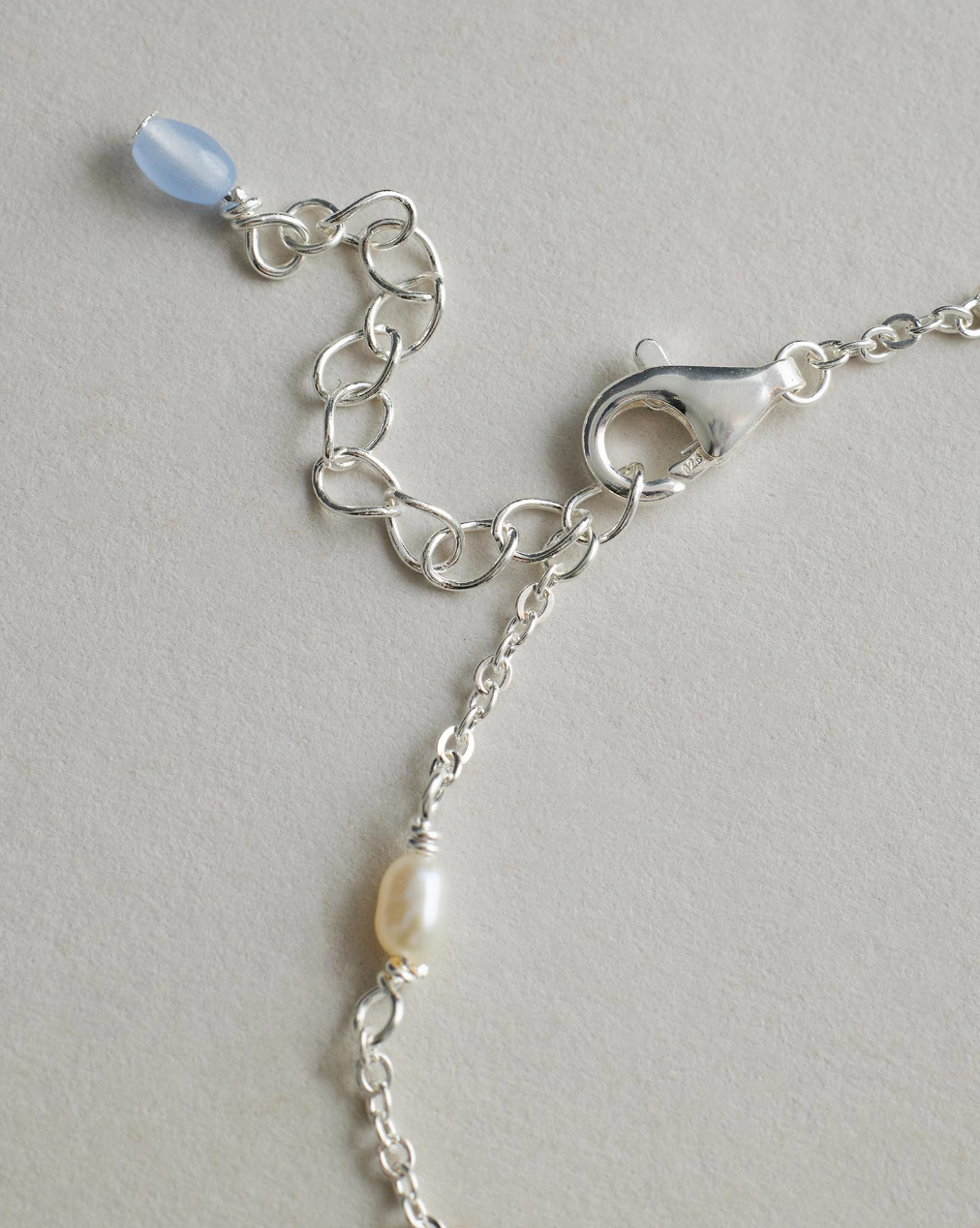 Something Blue Bracelet - Silver